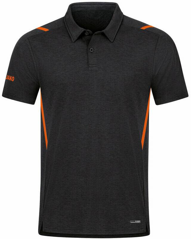 Nature & Découvertes JAKO Challenge Poloshirt (6321)black flecked Maillots de foot