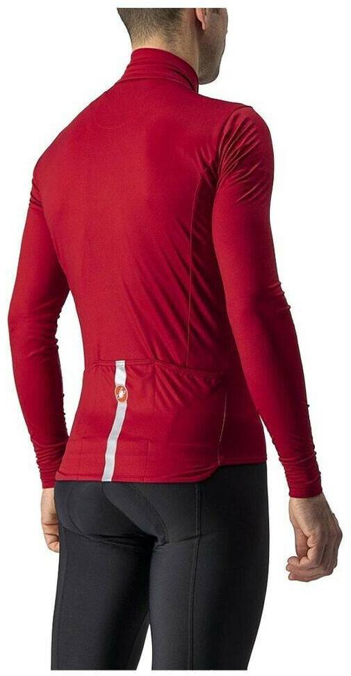 Nature & Découvertes Castelli Pro Thermal Mid Long Sleeve Jersey (Red) Men Maillots cyclisme